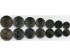 Набор монет 1,2,5,10,20,50 сентавос, 1 крузеро 1969-78г Бразилия