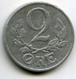Монеты 2 оре