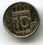 Монеты 10 центов