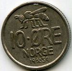 Монеты 10 оре