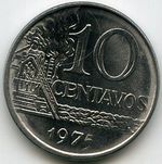 Монеты 10 сентавос