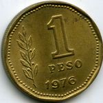 Монеты 1 песо