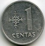 Монеты 1 сенти