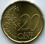 Монеты 20 евроцентов