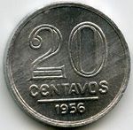 Монеты 20 сентавос