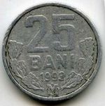 Монеты 25 бани