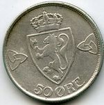 Монеты 50 оре