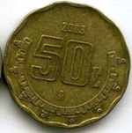 Монеты 50 сентаво