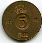 Монеты 5 эрэ